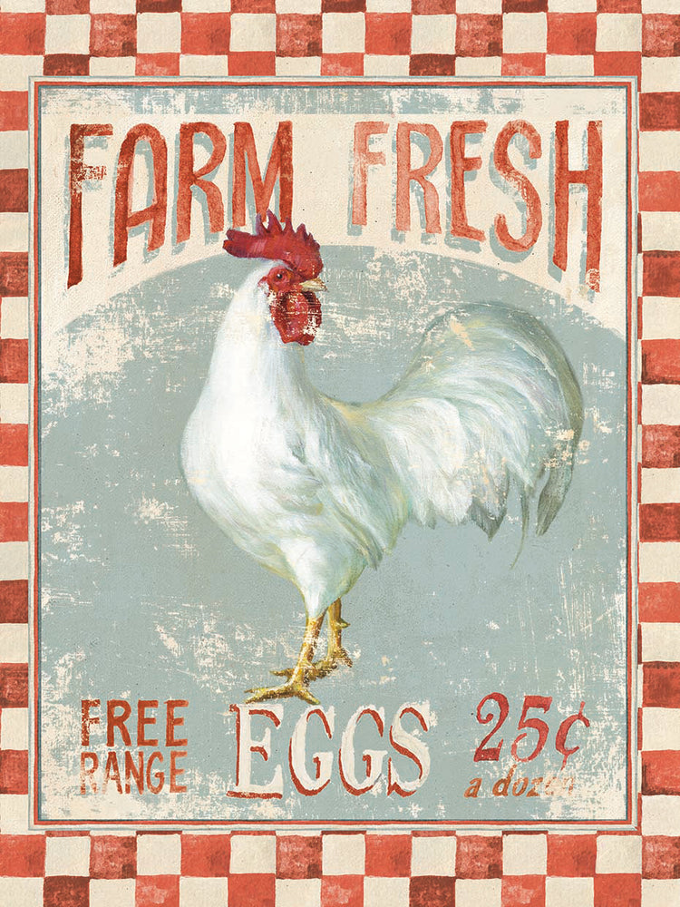 Farm Nostalgia VII by Danhui Nai - museum quality wall art work on large canvas & framed canvas prints