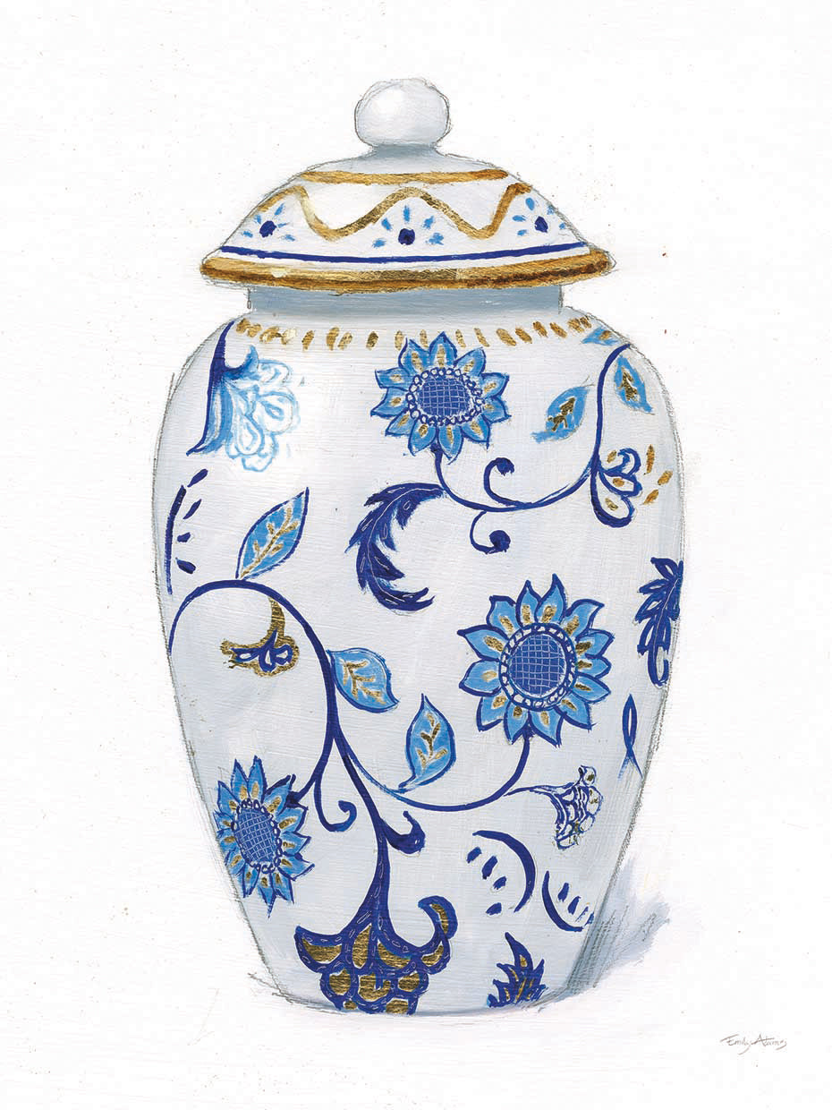 Flora Chinoiserie I