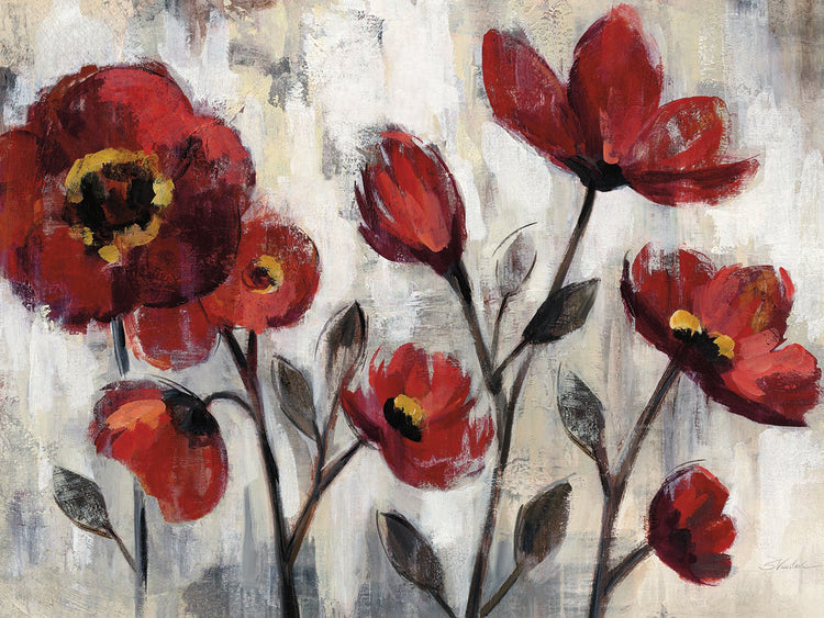 Floral Simplicity by Silvia Vassileva - top quality wall art work on large canvas & framed canvas prints