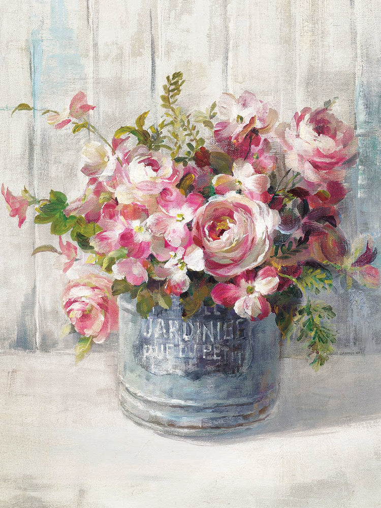 Garden Blooms I by Danhui Nai - top quality wall art work on large canvas & framed canvas prints