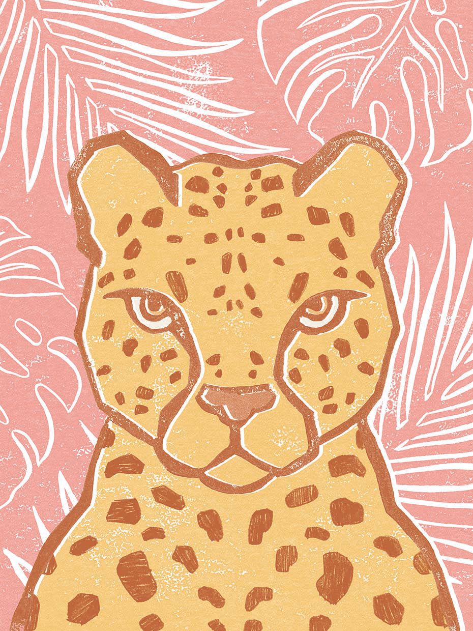 Jungle II by Moira Hershey - handcrafted wall art work on large canvas & framed canvas prints, made to order