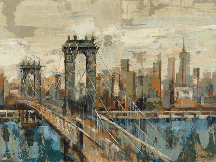 New York View by Silvia Vassileva - lowest price wall art work on large canvas & framed canvas prints