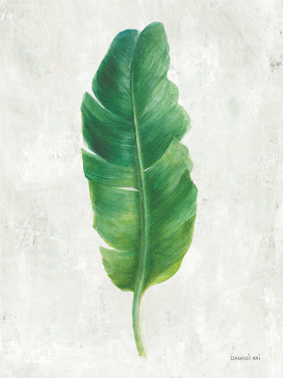 Palms of the Tropics V by Danhui Nai - larger sizes handcrafted wall art work on large canvas & framed canvas prints