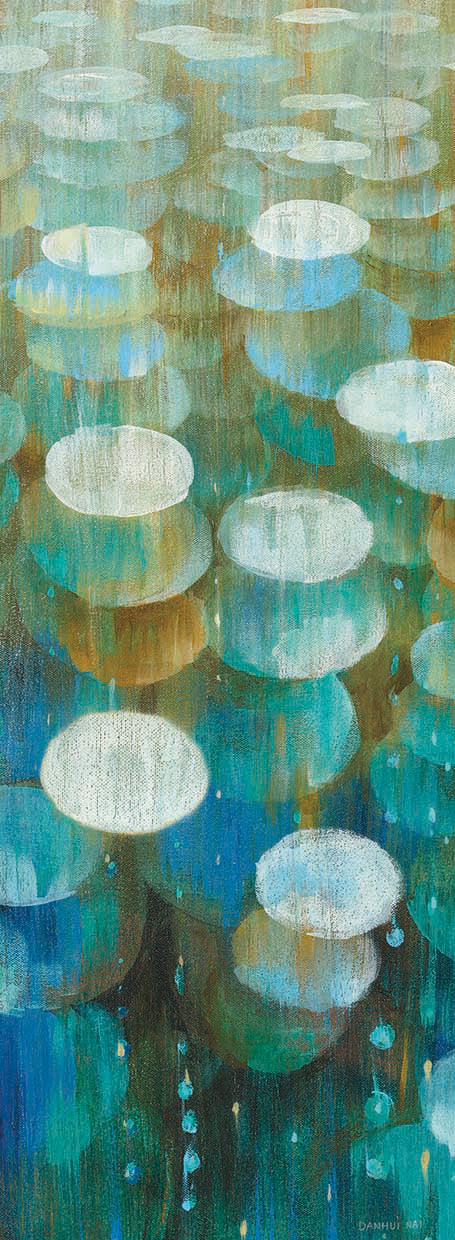 Raindrops II by Danhui Nai - best quality handcrafted wall art work on large canvas & framed canvas prints