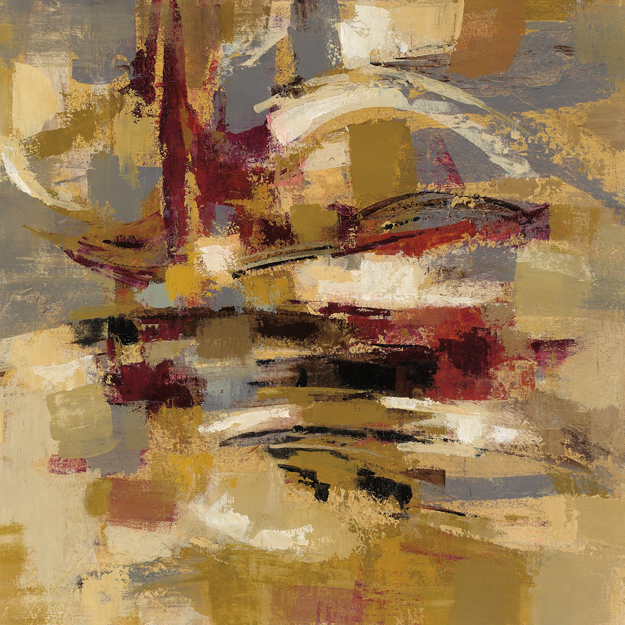 Ruins by Silvia Vassileva - highest quality handcrafted wall art work on large canvas & framed canvas prints