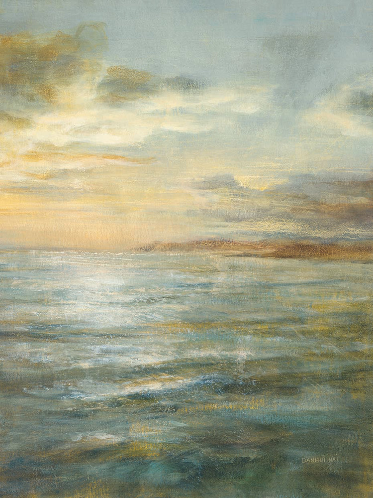 Serene Sea III by Danhui Nai - lowest price wall art work on large canvas & framed canvas prints