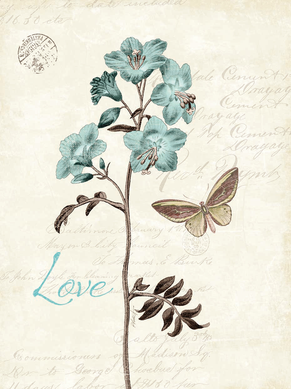 Slated Blue I Love