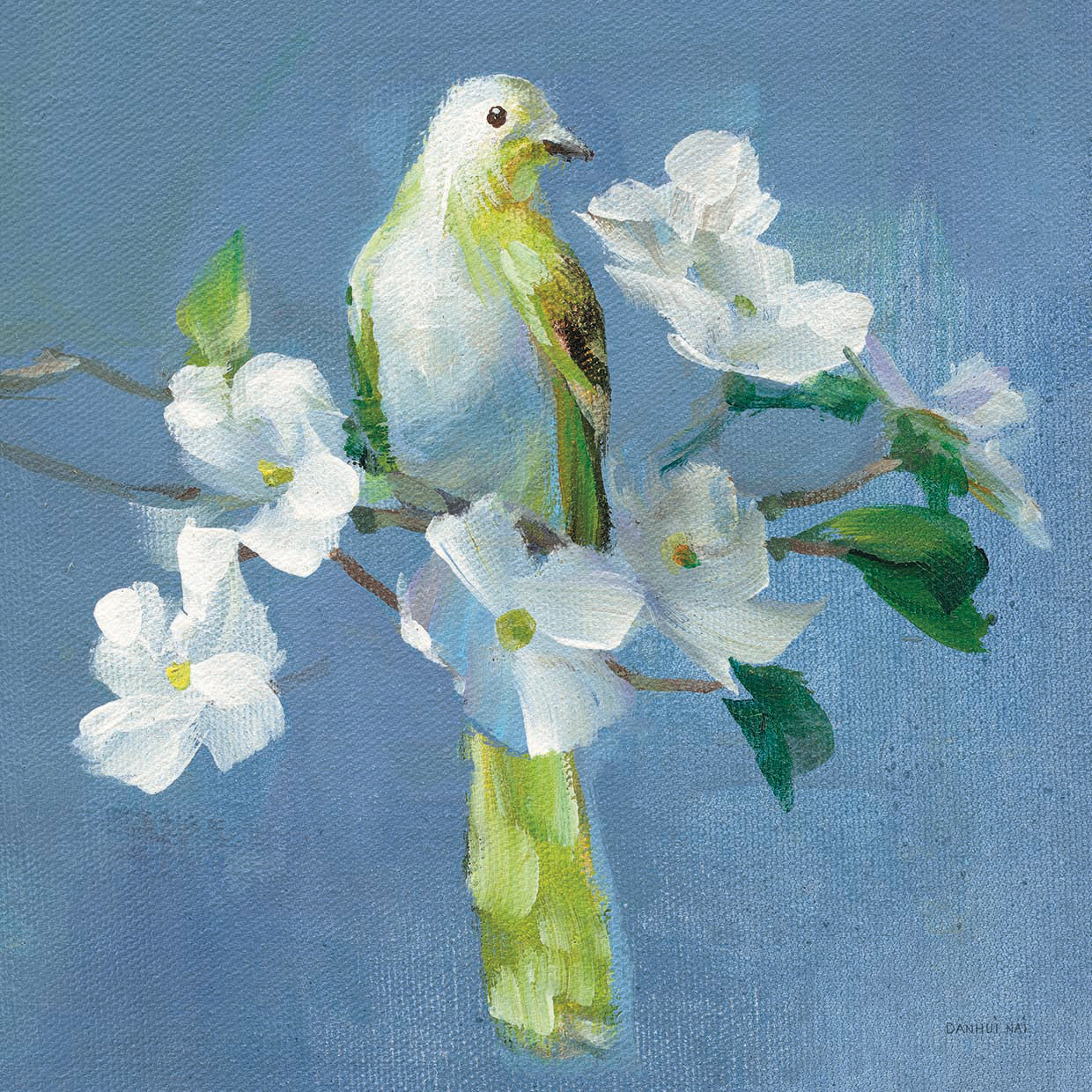 Spring in the Neighborhood II by Danhui Nai - museum quality wall art work on large canvas & framed canvas prints