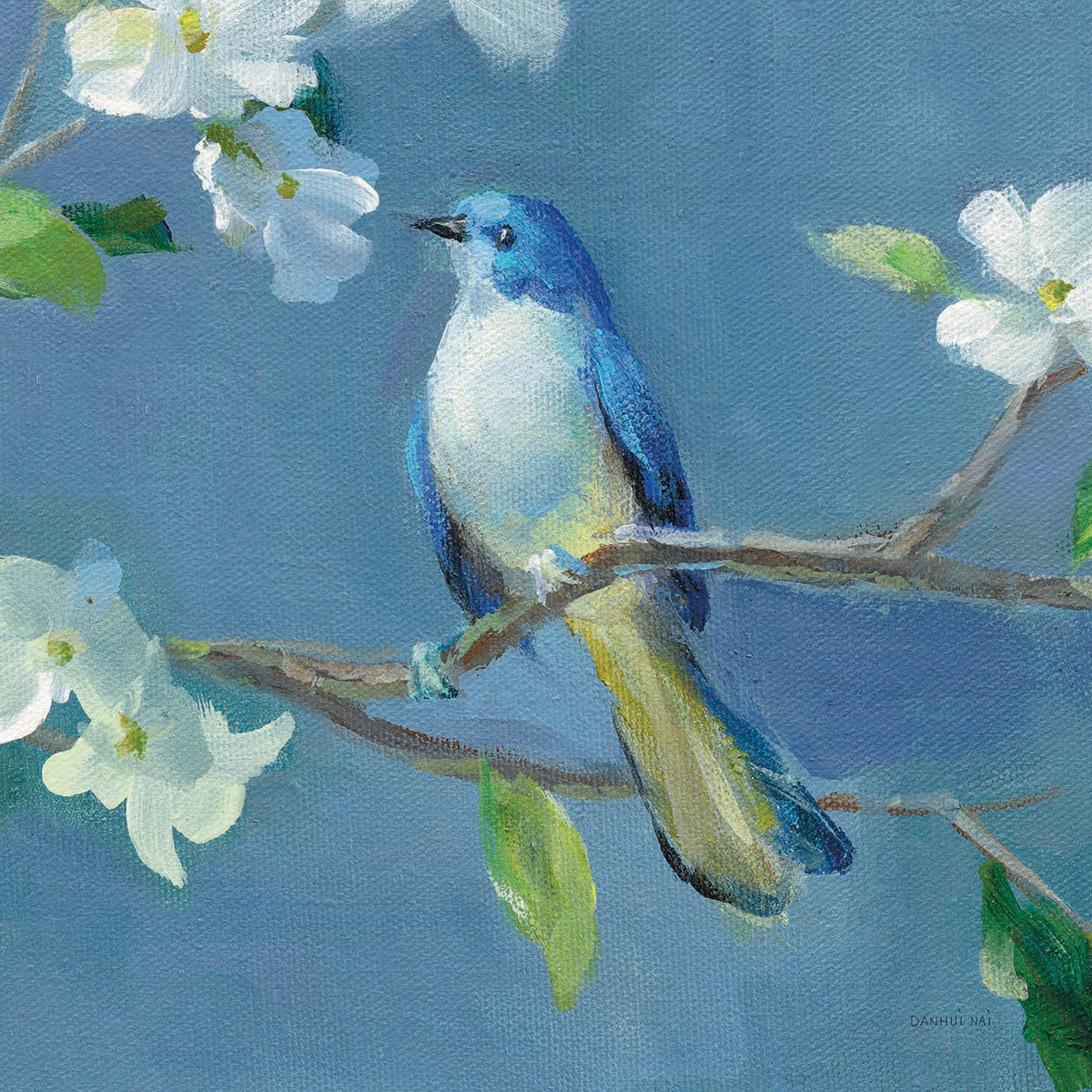 Spring in the Neighborhood III by Danhui Nai - highest quality handcrafted wall art work on large canvas & framed canvas prints