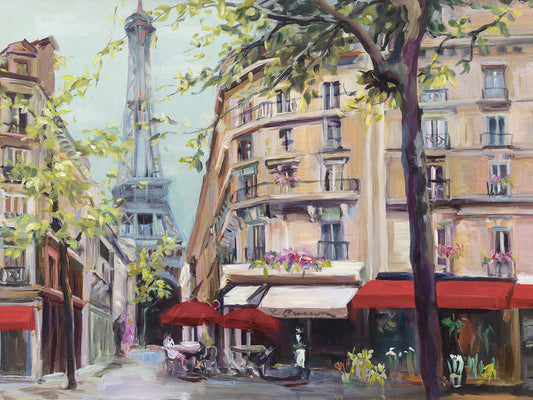 Springtime in Paris Canvas Art