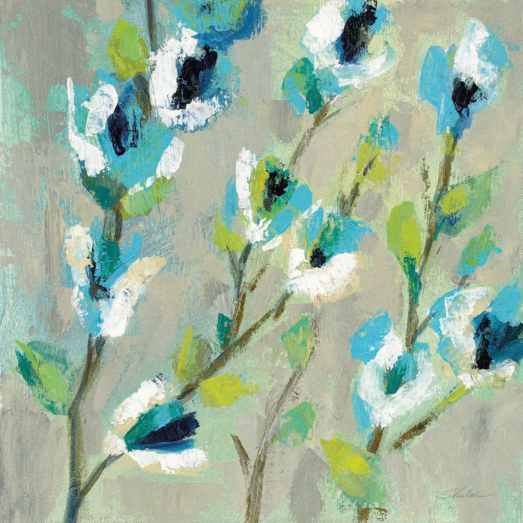 Whimsical Branch I by Silvia Vassileva - larger sizes handcrafted wall art work on large canvas & framed canvas prints