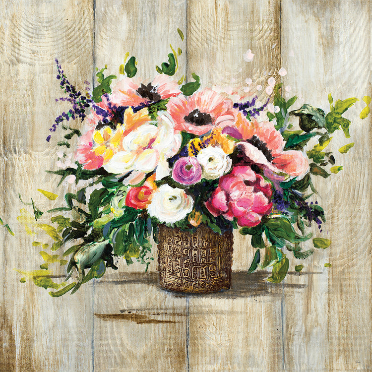 Basket with Flowers