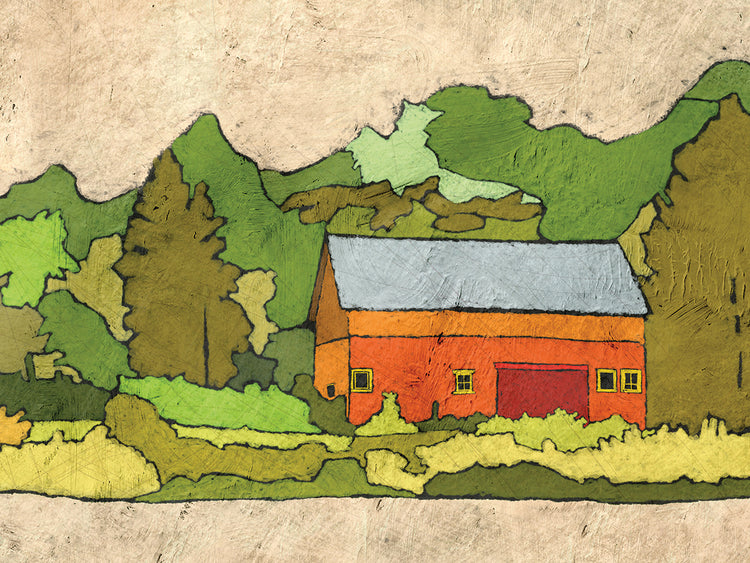 Cabin in the Green Forest