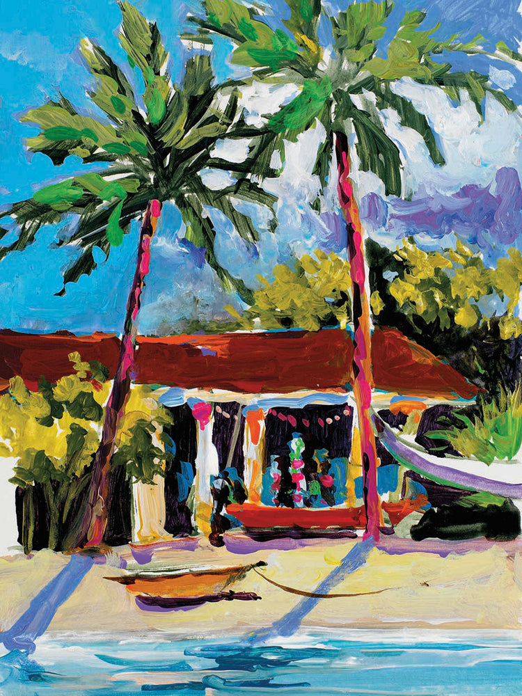 Costa del Caribe Lienzo