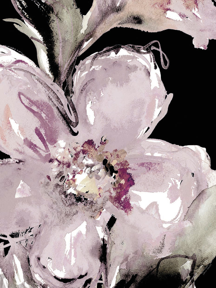 Happy Bloom on Black I