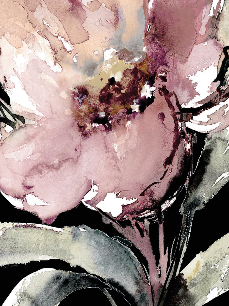 Happy Bloom on Black II