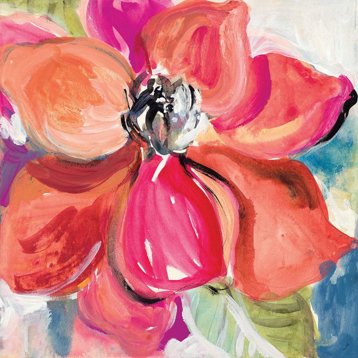 Living Coral Magnolia