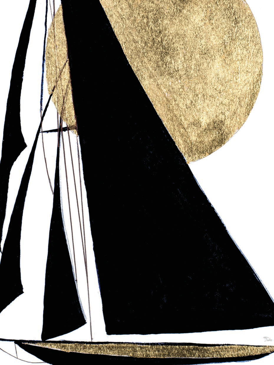 Midnight Black Sailing