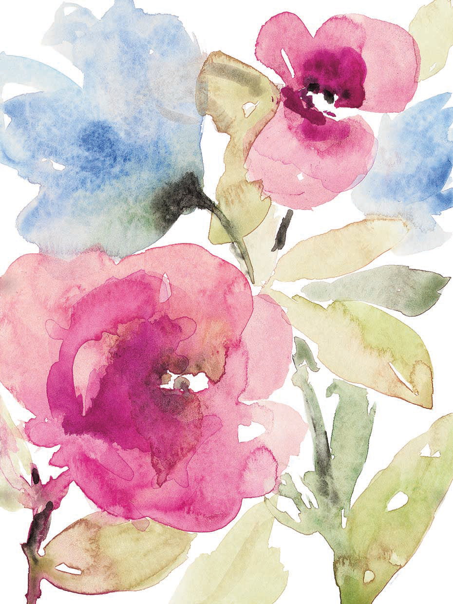 Peaceful Florals I