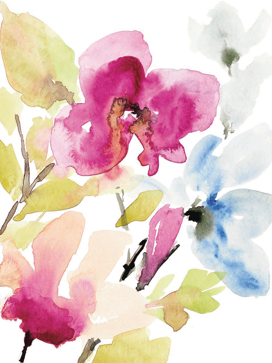 Peaceful Florals II