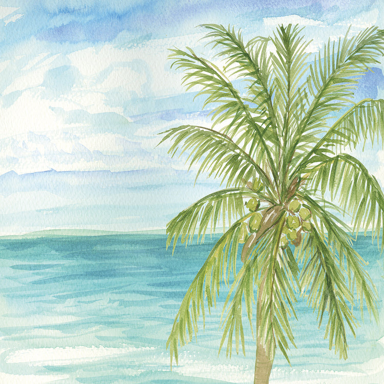 Refrescante Coastal Breeze II Lienzo