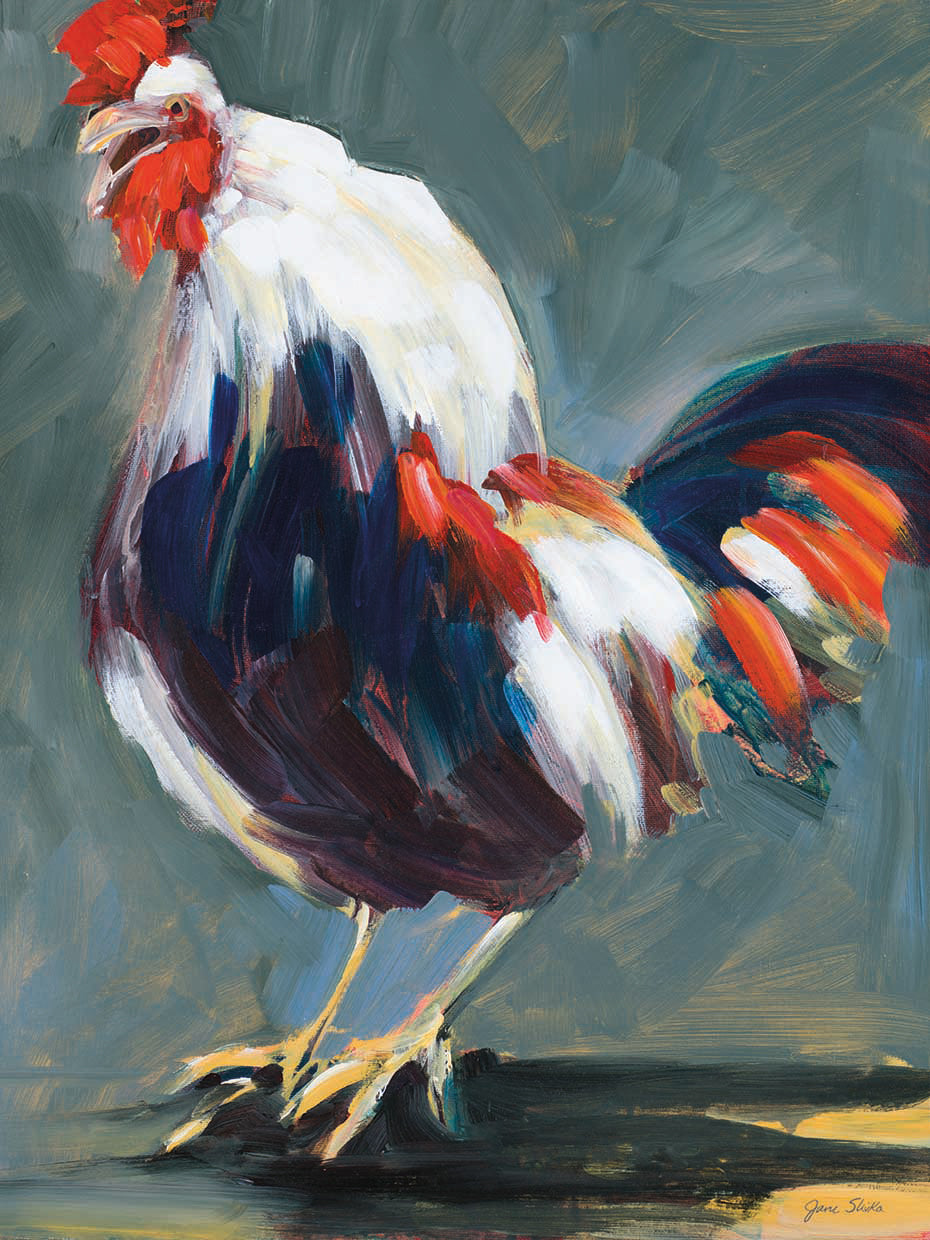 Rising Rooster