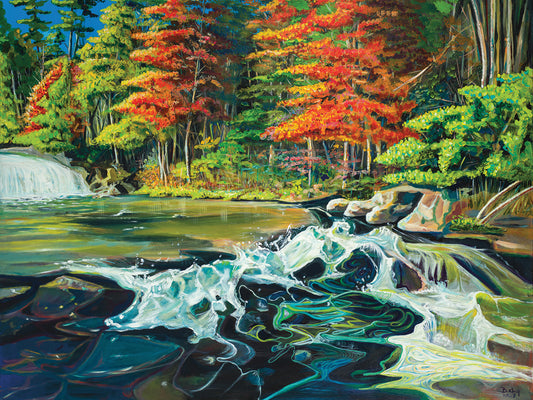 Running River I Canvas Art