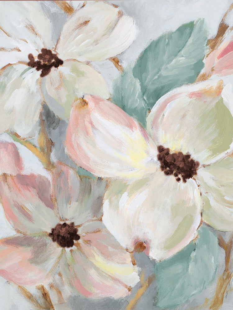 Silently Bloom Teal II