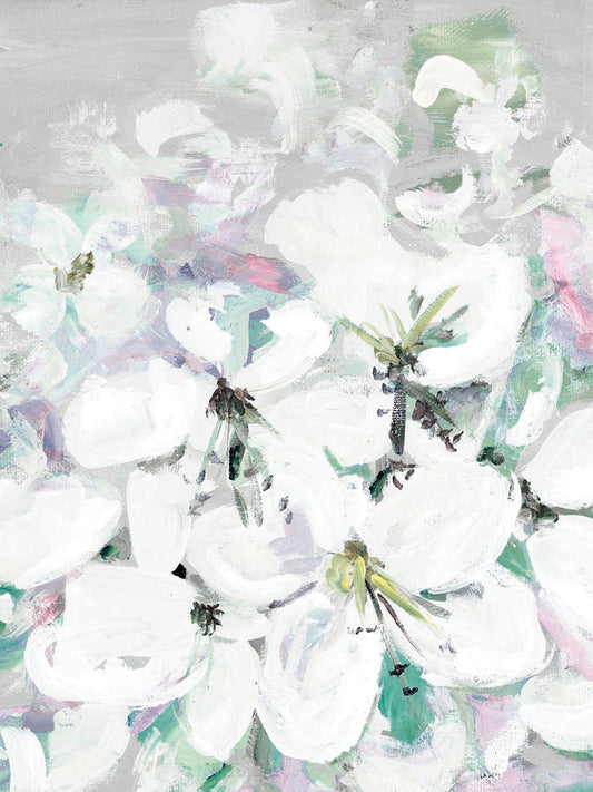 White Orchids Canvas Art