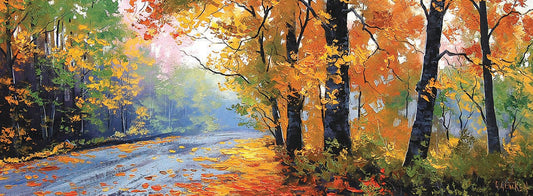 Autumn Backlight Canvas Art