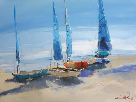 Before The Sail Canvas Prints
