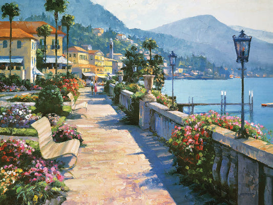 Bellagio Promenade Canvas Prints