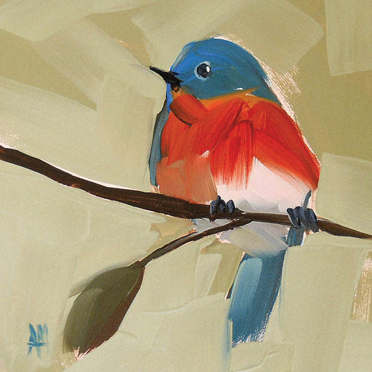 Bluebird No. 21 Canvas Print