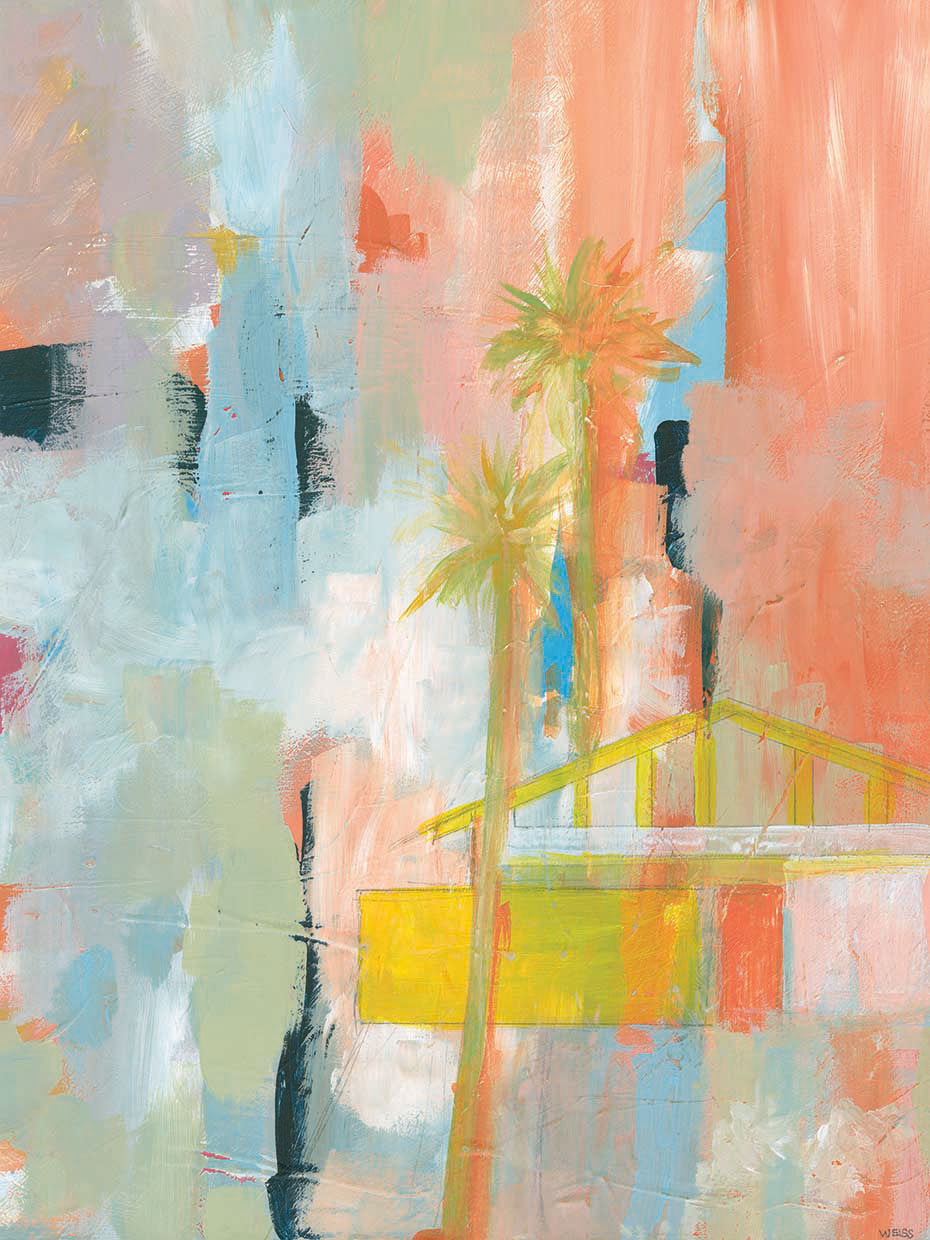 Desert Living 1 by Jan Weiss - lowest price wall art work on large canvas & framed canvas prints