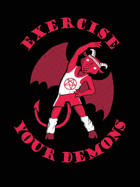 Exercise Your Demons Canvas Art