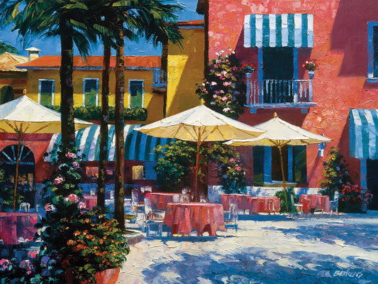 Inn at Lake Garda Canvas Prints