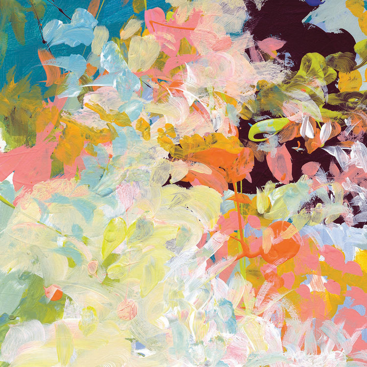 Lunar Freefall 1 by Jan Weiss - top quality wall art work on large canvas & framed canvas prints