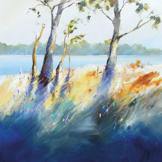 Murray River Bank Canvas Prints