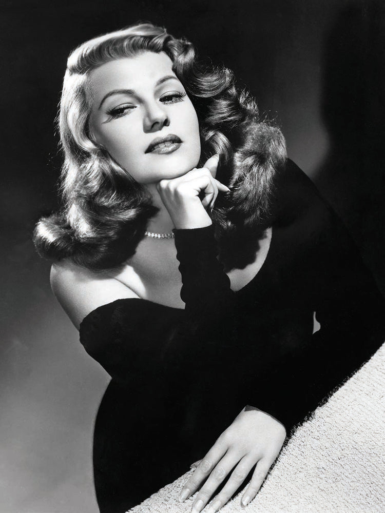 Rita Hayworth ‘Gilda’ 1946 by Bison Archives is Hollywood portrait photograph printed on canvas or framed canvas