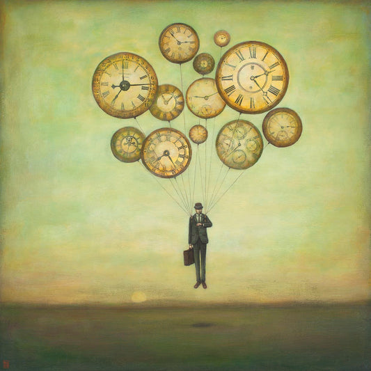 Waiting for Time to Fly Canvas Art