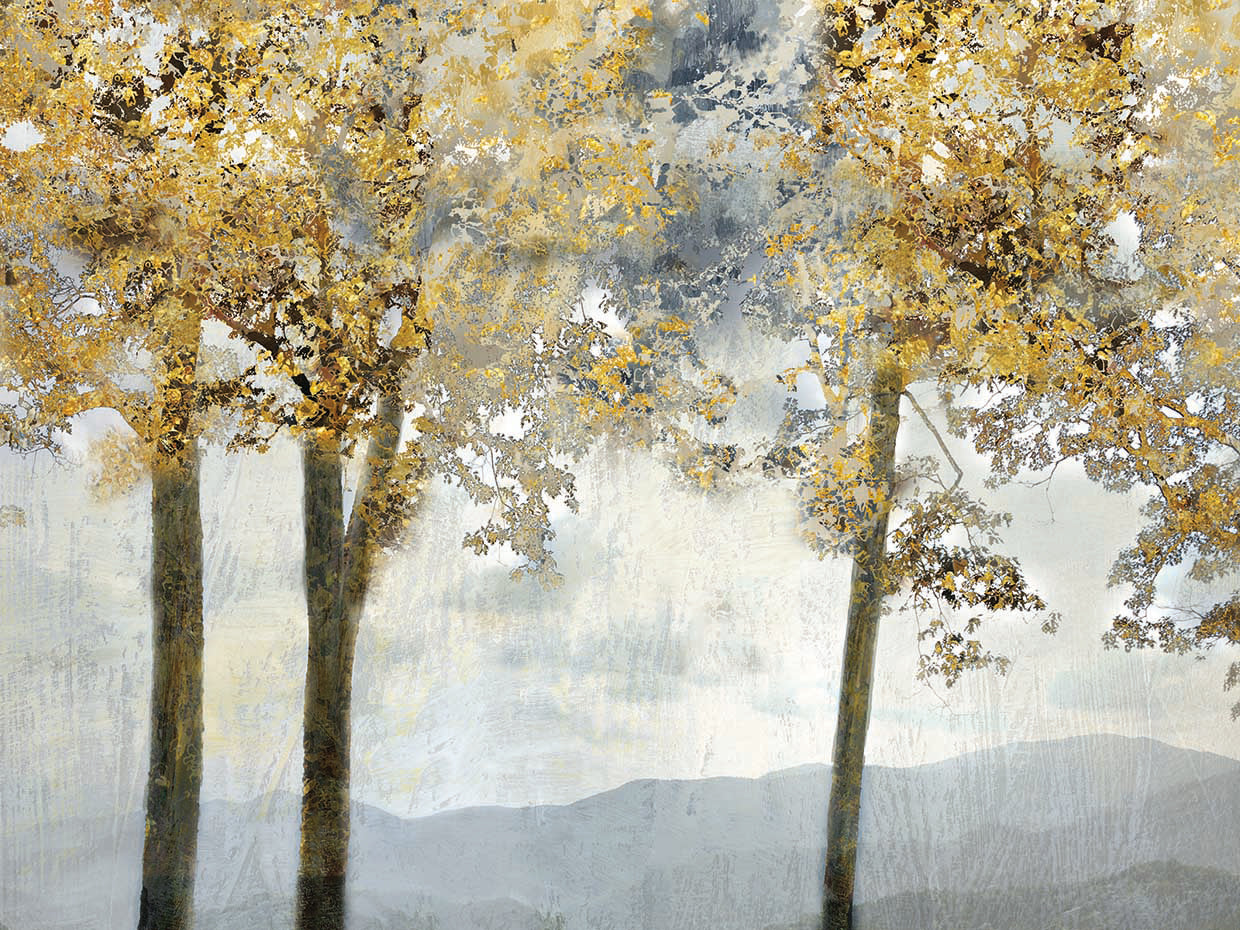 Ridgetop View by Nan - museum quality wall art work on large canvas & framed canvas prints