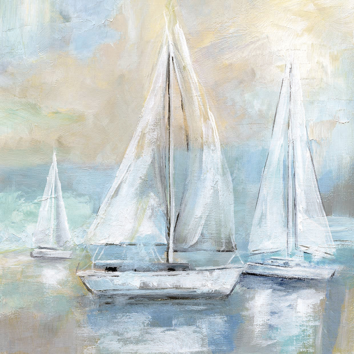 Sail Away by Nan - lowest price wall art work on large canvas & framed canvas prints
