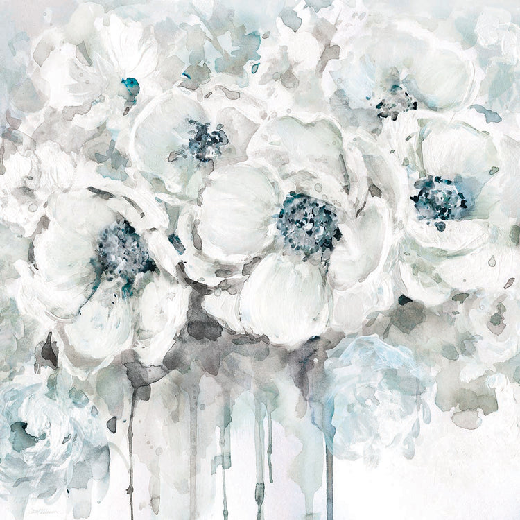 Spring Blues II by Carol Robinson - best quality handcrafted wall art work on large canvas & framed canvas prints