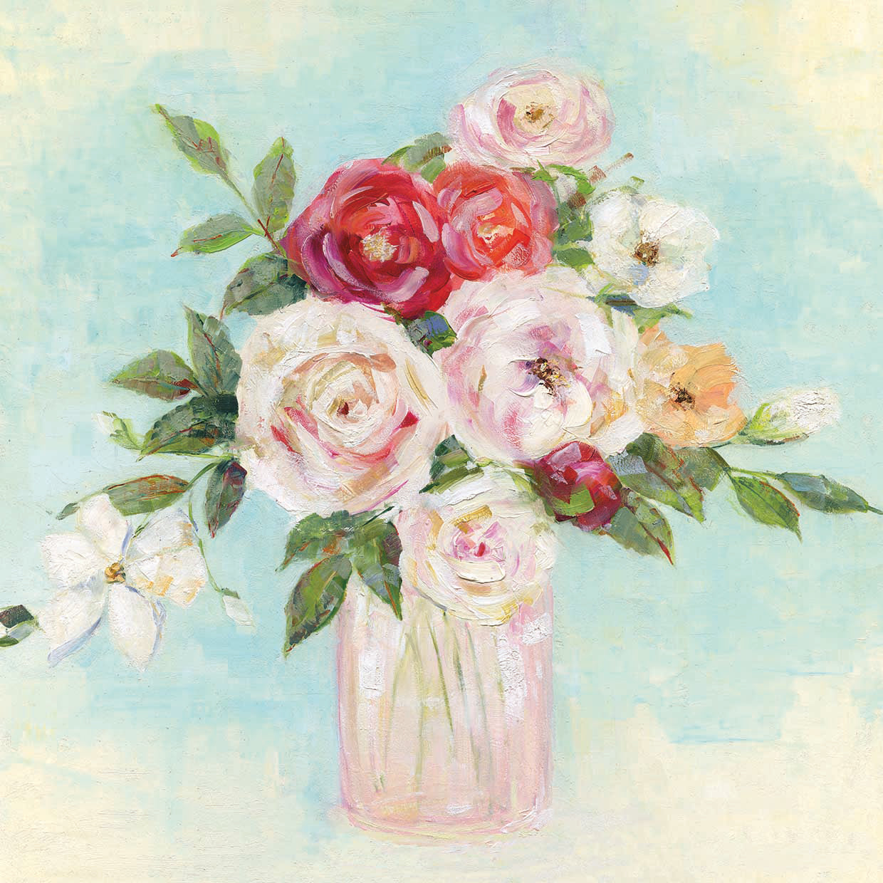 Arrangement of Spring I by Sally Swatland - lowest price wall art work on large canvas & framed canvas prints