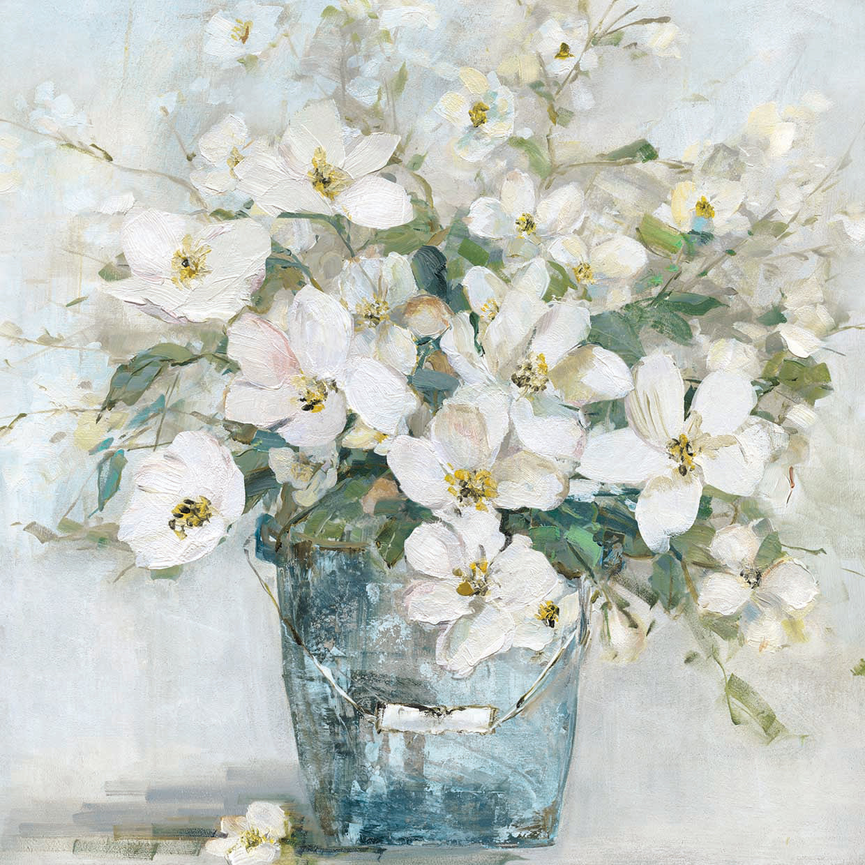 Cottage Charmer II by Sally Swatland - lowest price wall art work on large canvas & framed canvas prints