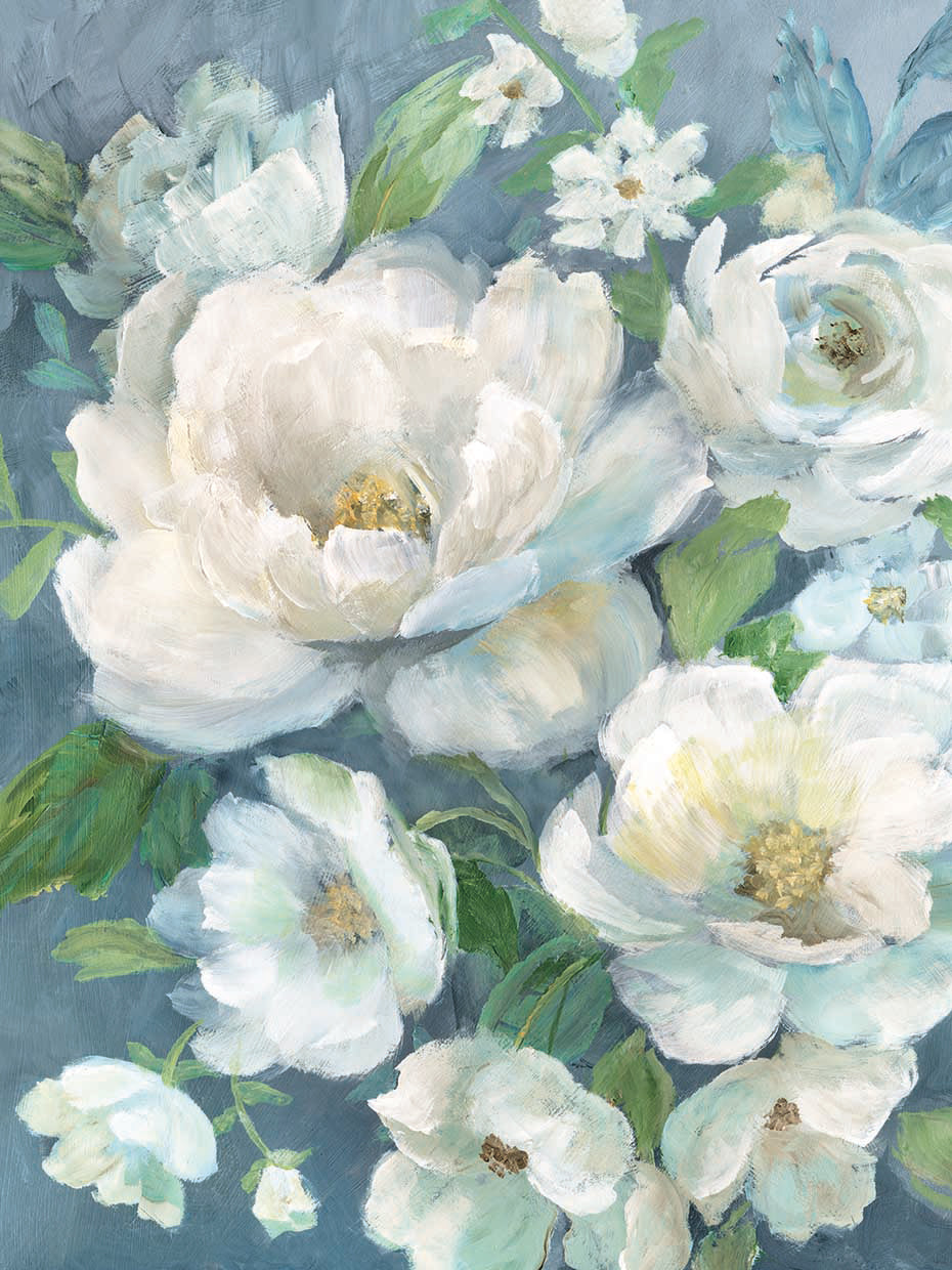 Cottage Radiance I by Nan - handcrafted wall art work on large canvas & framed canvas prints, made to order