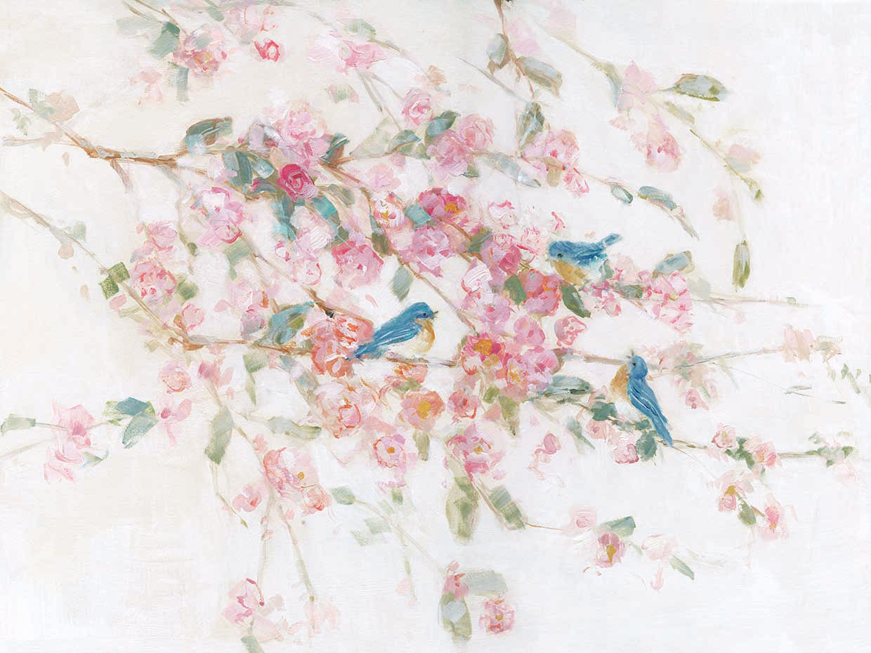 Cottage Sweet Song I by Sally Swatland - lowest price wall art work on large canvas & framed canvas prints