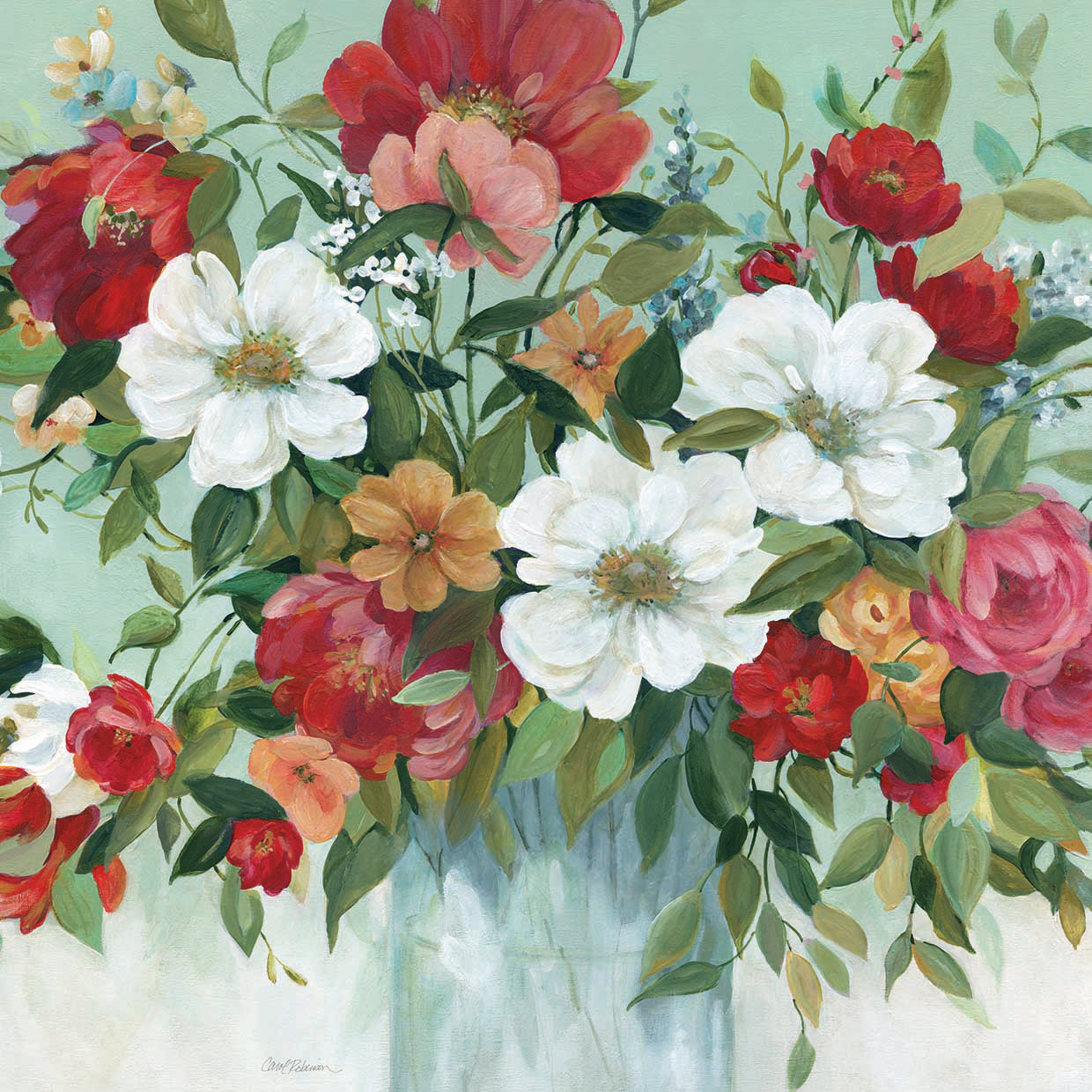 Country Charmer by Carol Robinson - museum quality wall art work on large canvas & framed canvas prints