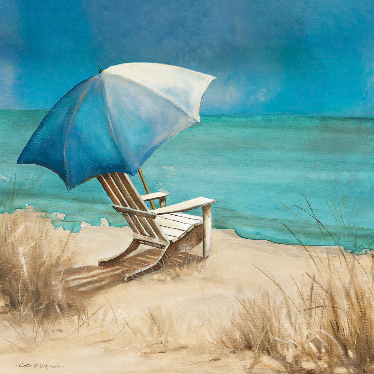 Delray Beach I by Carol Robinson - lowest price wall art work on large canvas & framed canvas prints