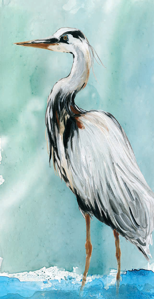 Delray Crane II by Carol Robinson - top quality wall art work on large canvas & framed canvas prints